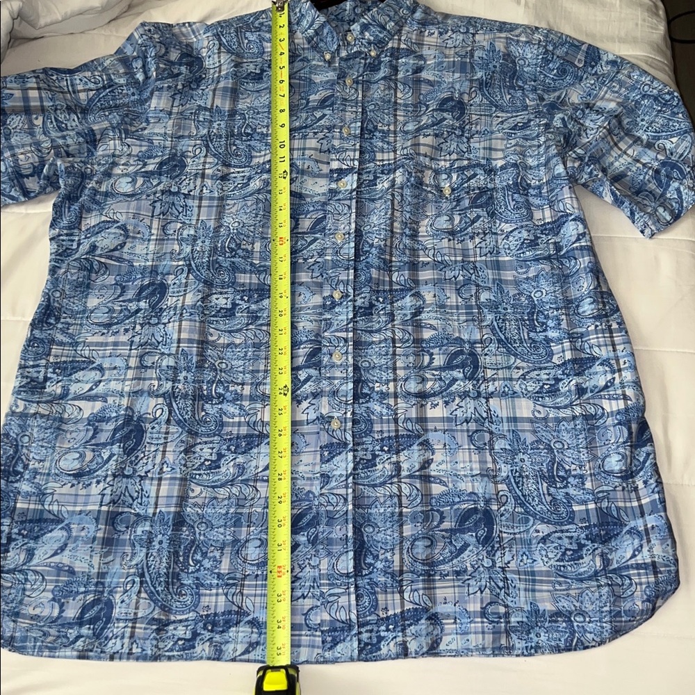 Ralph Lauren Blue Casual Button Down Shirt - Picture 6 of 7